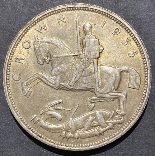 George 1935 crown - v,