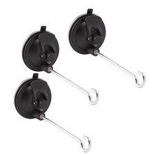 3 Pcs Bird Feeder Wall Hanger Window Suction Cup With Hanger Hook For Wind