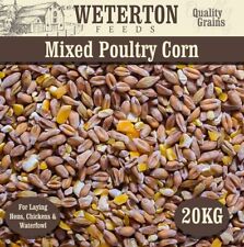 20Kg Mixed Poultry Corn feed-food for Laying Hens,Chickens and Waterfowl GM FREE