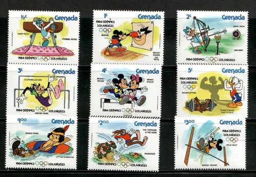 Grenada 1984 disney - 1984,