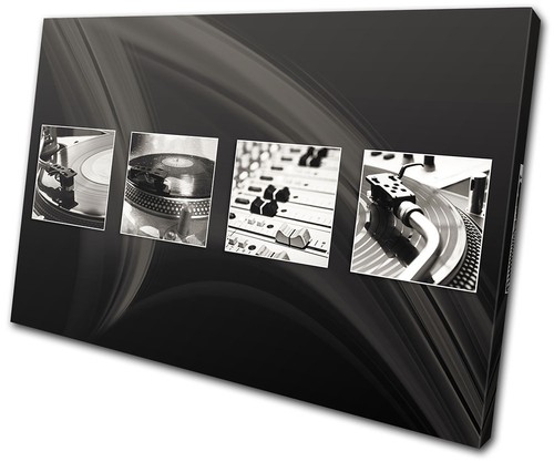 Club vinyl decks turn - dj,