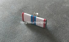 Reduced! Queens Silver Jubilee medal (pin on type) ribbon bar.