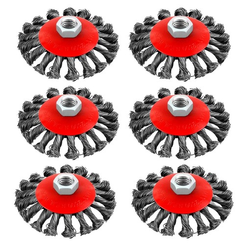 Wire cup brush - wire, set
