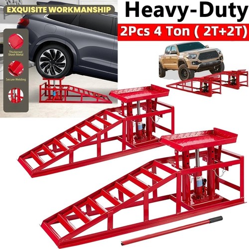4000kg hydraulic car ramps - hydraulic,