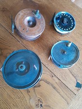 4 Vintage Used fly reels