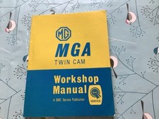 MGA Twin Cam Workshop Manual