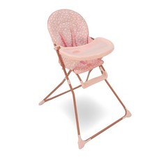 My Babiie MBHC1 Compact Highchair - Pink Dalmatian - Grade A