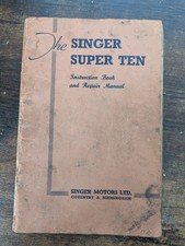 Vintage Instruction Book And