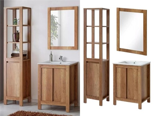 Bathroom cabinet set 600mm - cabinet,