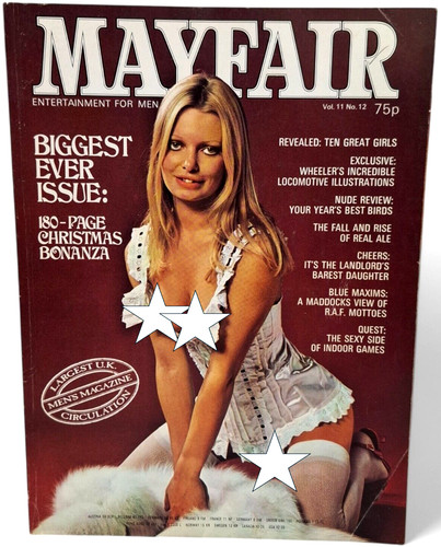 Mayfair magazine dec 1976 vol - magazine,