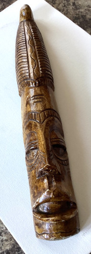 Vintage african hand carved - vintage,