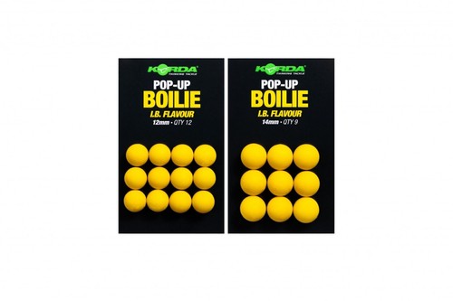 Korda pop boilies - up,