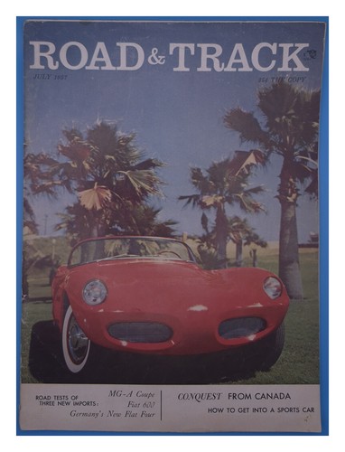 Road track july 1957 - &,