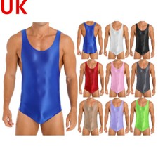 UK Men's Glossy Stretchy