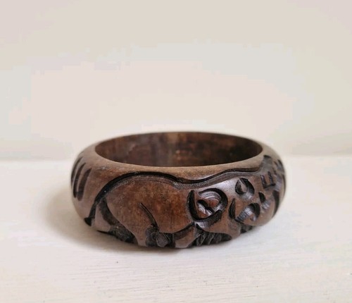 Vintage african hand carved - vintage,