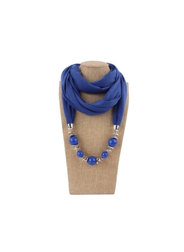 Scarf necklace - scarf,