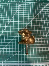pugsy bronze mascot Vintage