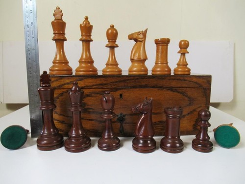 Vintage oversize chess set - oversize,