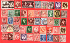 Great britain perfin - perfin, stamps