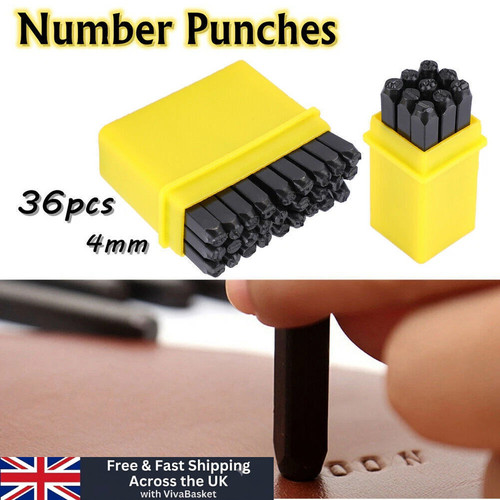 36x number and letter stamp - number,