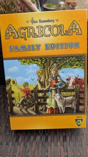 Agricola family edition board - agricola,