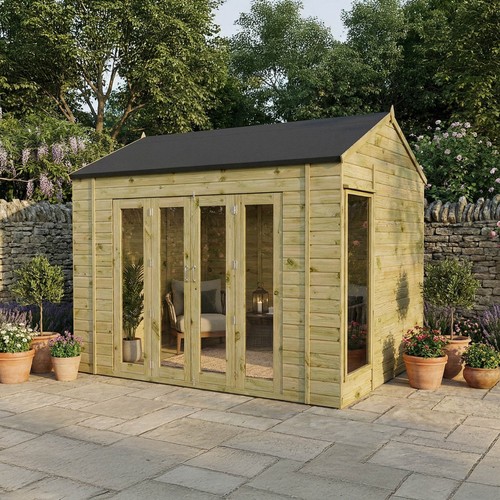 10ft 8ft summerhouse - x,