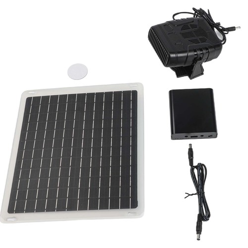 10w solar powered car heater - powered,