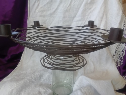 Wire basket with 4x - 14",