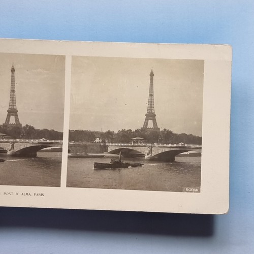 Paris stereoview c1900 - paris,
