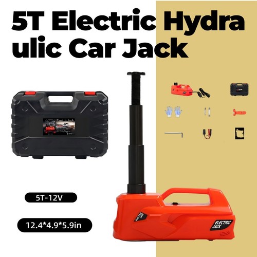 Electric car jack with tire - electric,