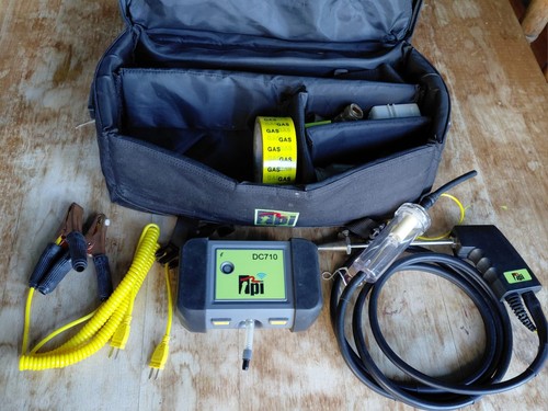 Tpi dc710 flue gas analyser - flue,