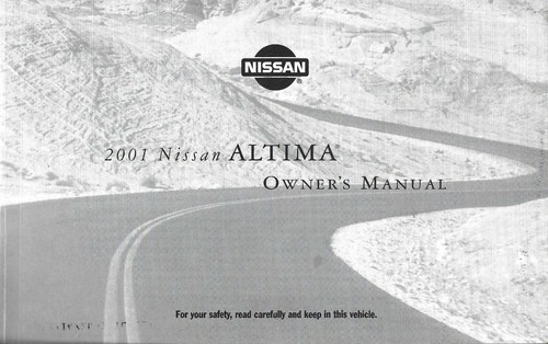 Book 2001 nissan altima - ,