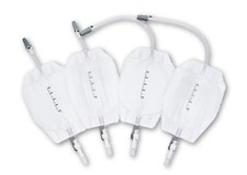 Catheter Leg Bag 500ml 750ml – Soft Fabric Back Urine Drainage Bags CE Certified