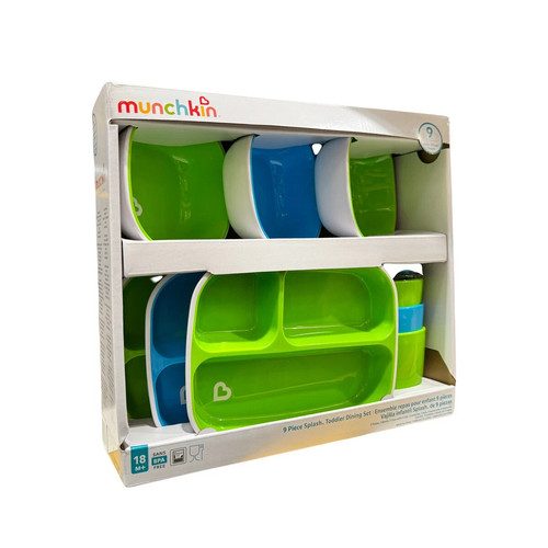 Munchkin splash toddler 9pc - splash,