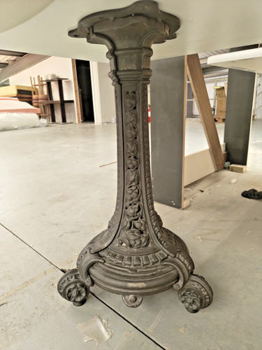 Parisian cast iron table base - parisian,