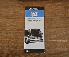 MTA Bus Q53 Fall 2007