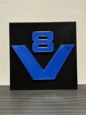 Scania V8 Badge - Old Style