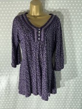 Womens BHS Uk 12 Purple Mix
