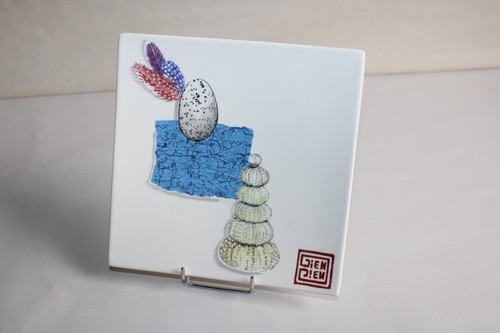 Empty earthenware pocket - , or