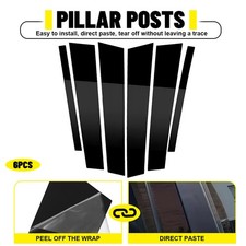 6 Pcs Door Window Pillar Posts