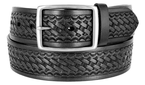 Men basketweave genuine one - genuine,