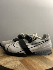 Nike Romaleos 4 Weightlifting White Black CD3463-101 UK10.5 EUR45.5 CrossFit Gym