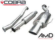 Cobra Sport Astra G Coupe Turbo Cat Back Exhaust 2.5" Resonated Stainless VX62