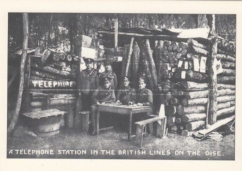 Postcard telephone station - telephone,