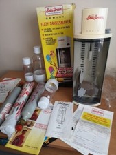 Vintage Working Boxed SodaStream  Gemini  Fizzy Drink Maker  Cylinders, Bottles