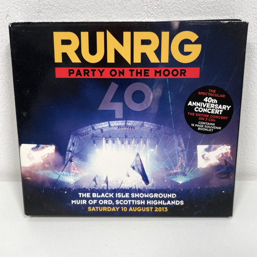 Runrig party the moor cd - party, on