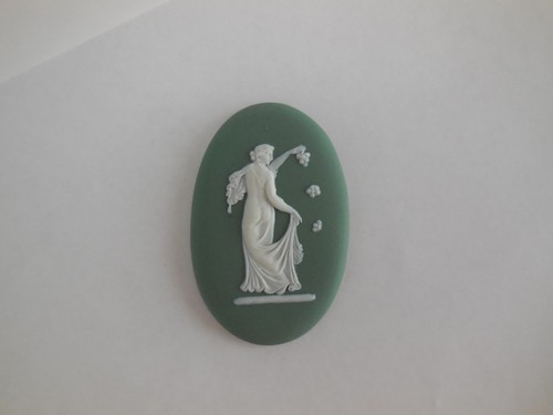 Antique c1885 wedgwood green - wedgwood,