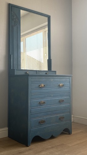 Mirrored chest drawers - chest,