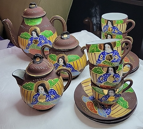 Vintage japanese moriage - japanese,