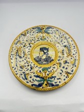 Antique deruta maiolica plate - antique,